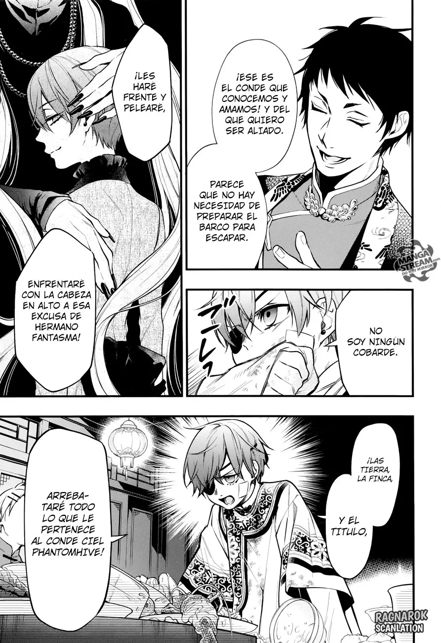 Black Butler capítulo 147, página 28