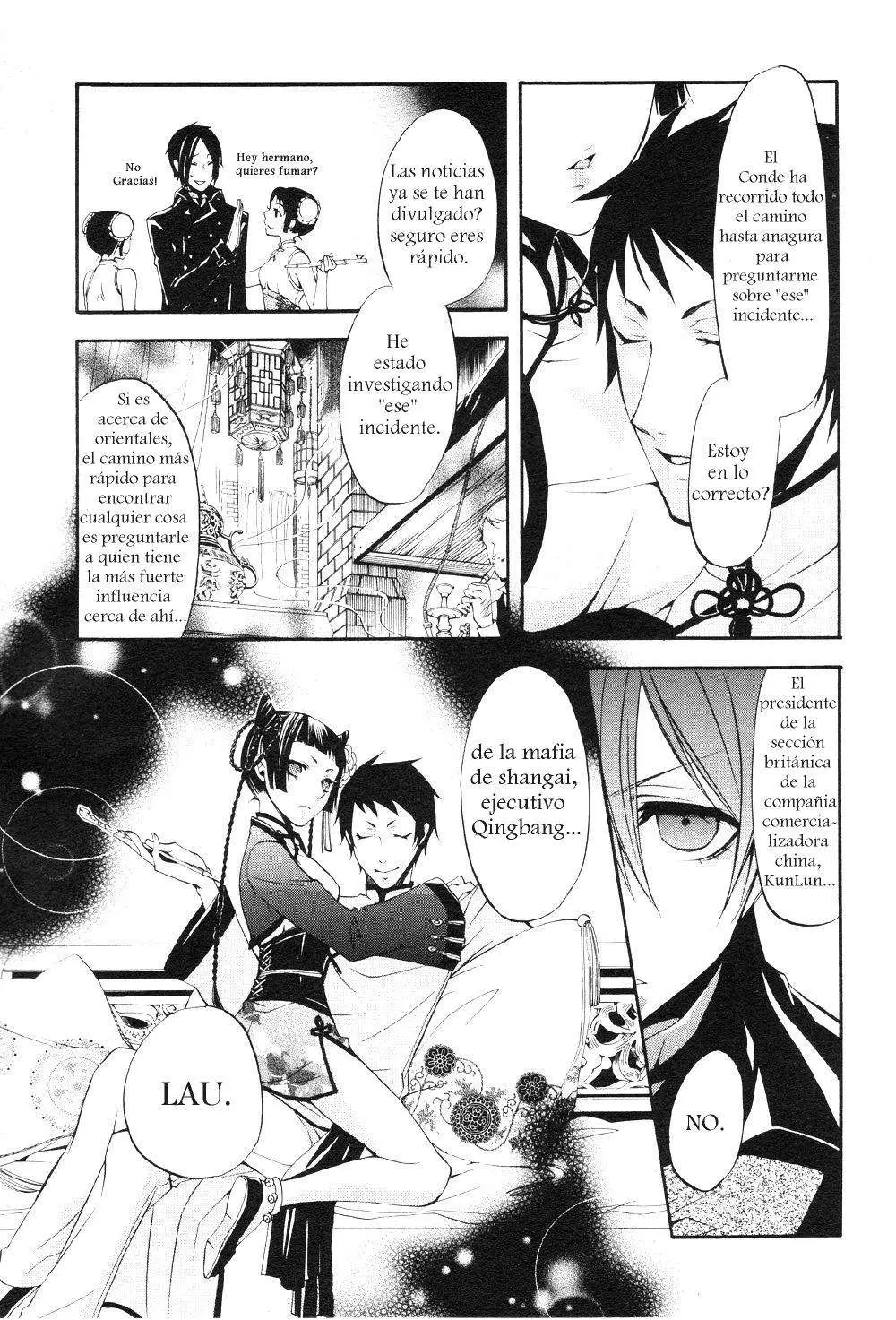 Black Butler capítulo 15, página 18