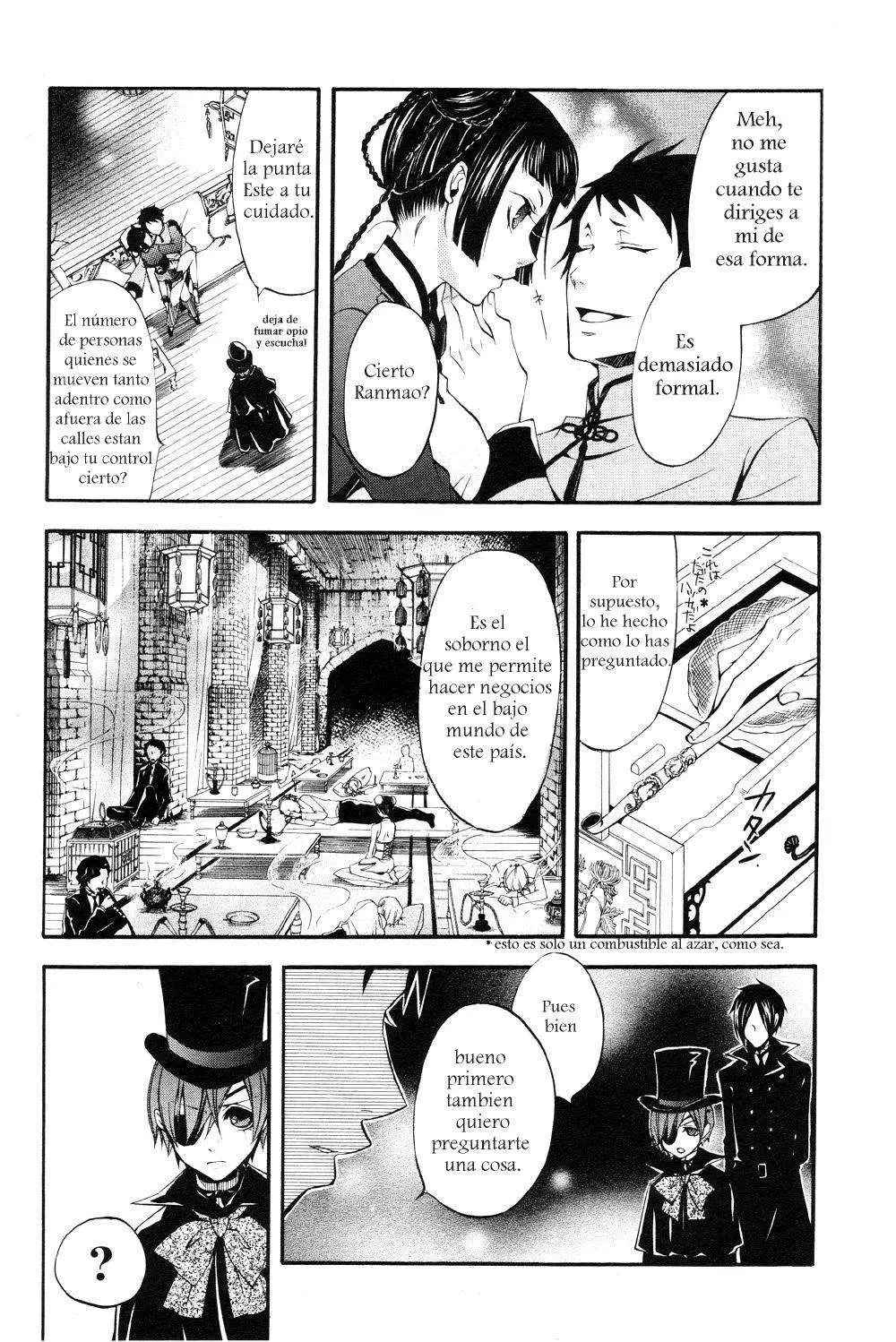 Black Butler capítulo 15, página 19