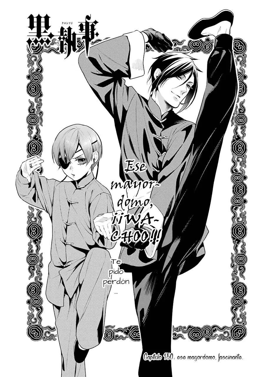 Black Butler capítulo 150, página 3