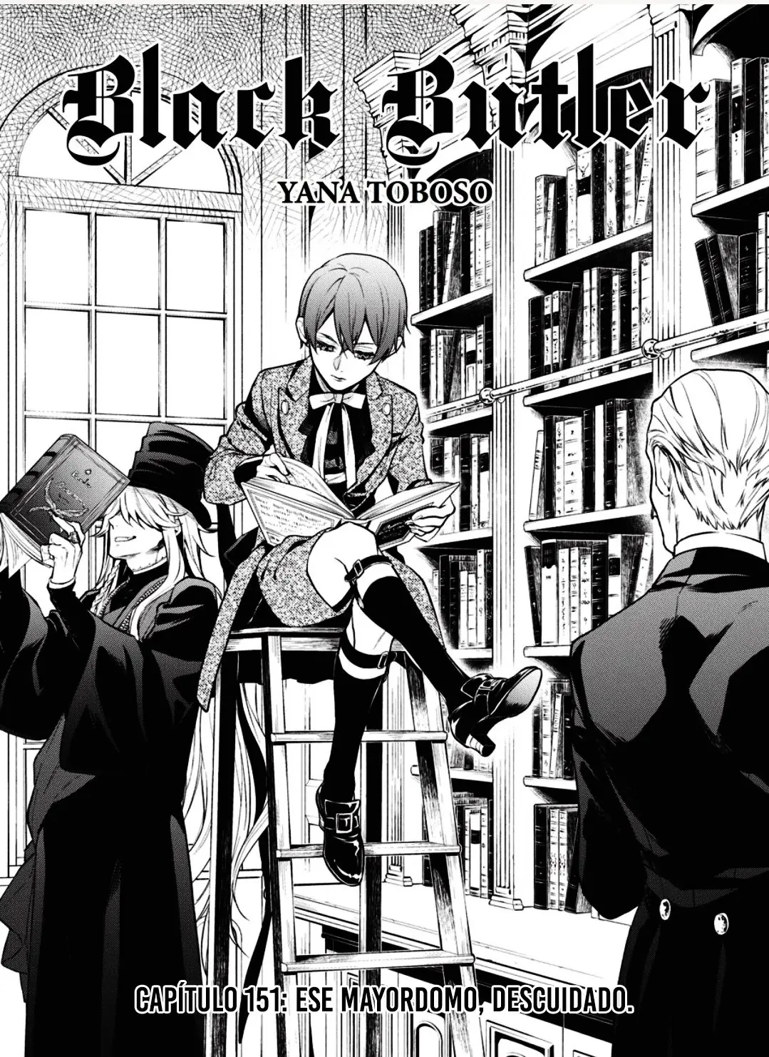 Black Butler capítulo 151, página 2