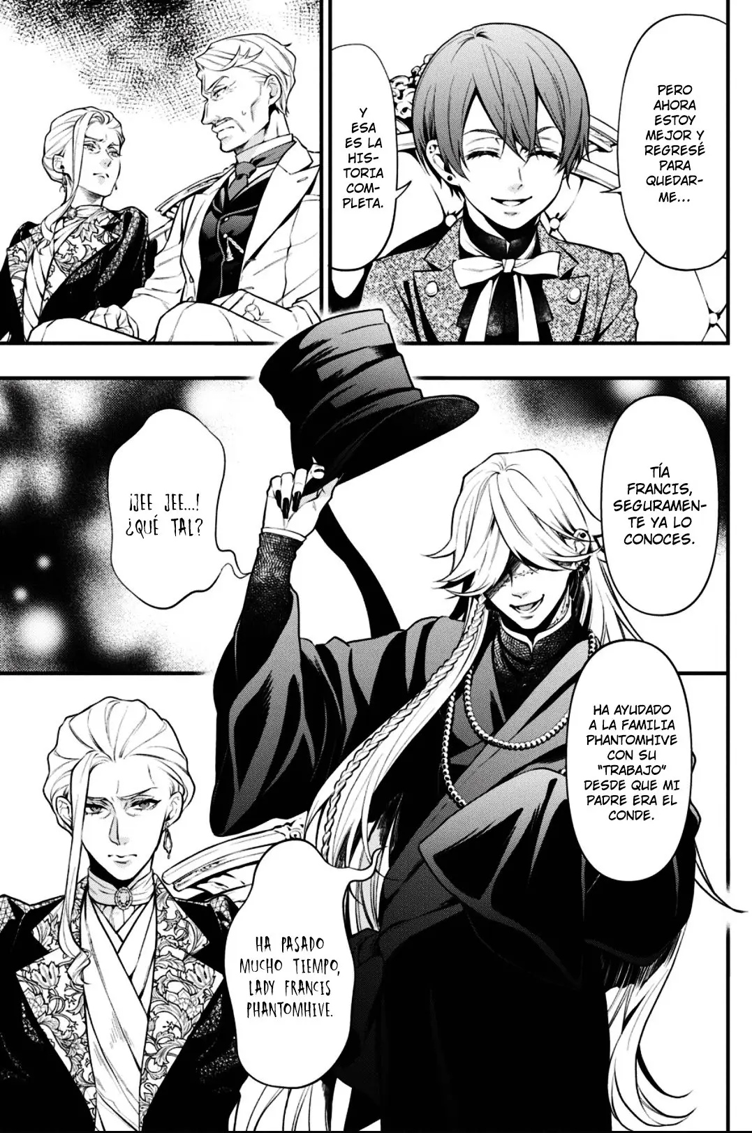 Black Butler capítulo 151, página 4