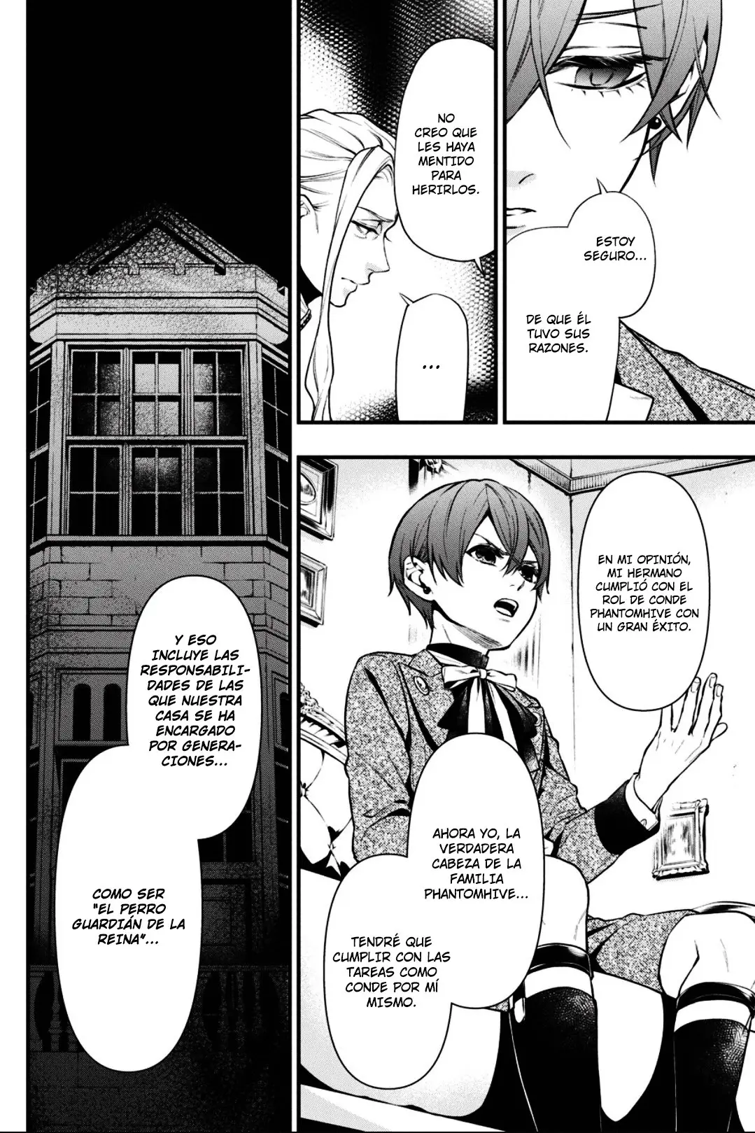 Black Butler capítulo 151, página 7
