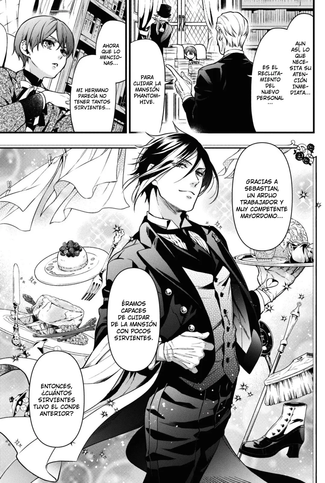 Black Butler capítulo 151, página 12