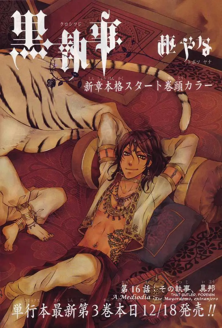 Black Butler capítulo 16, página 3