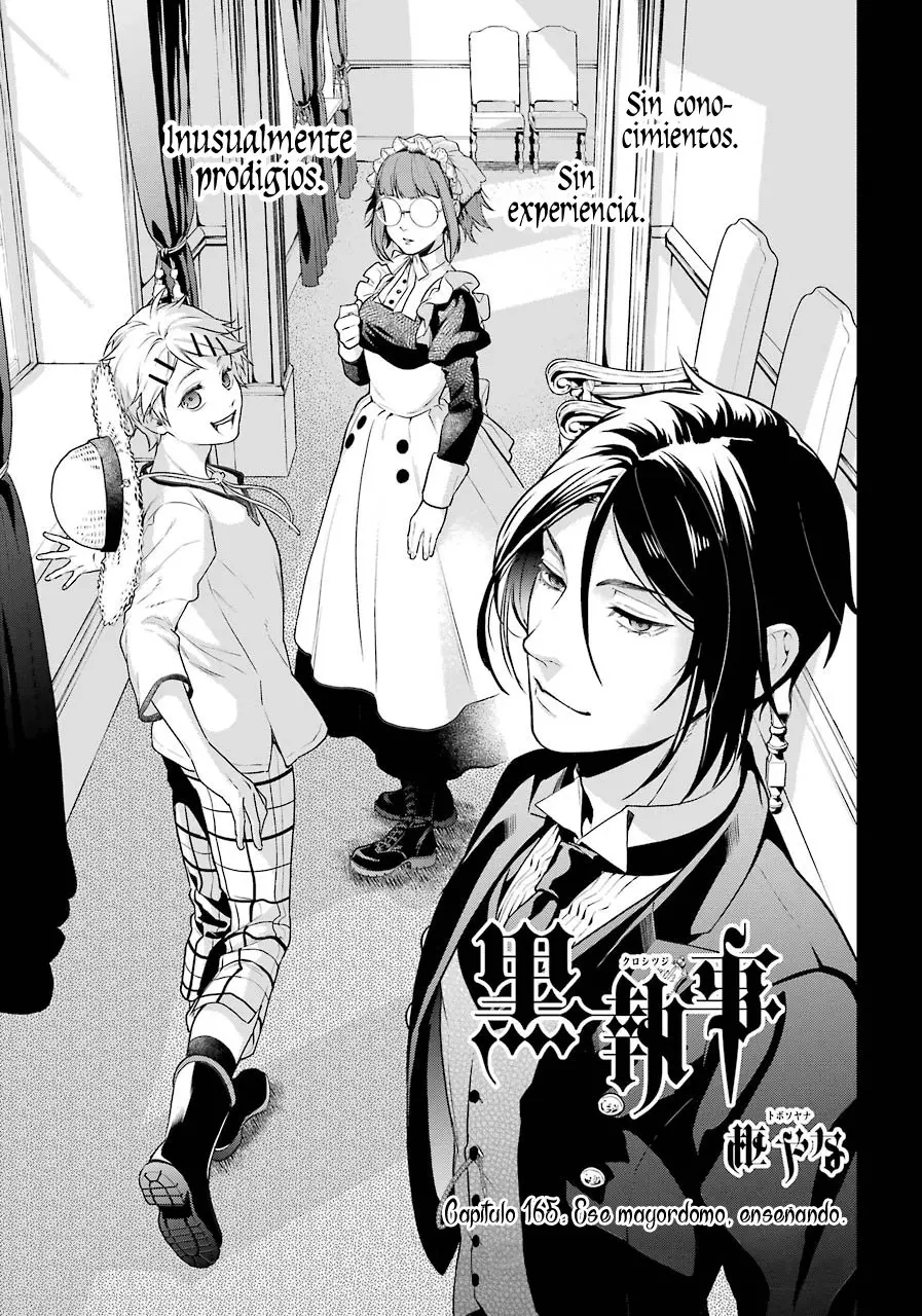 Black Butler capítulo 165, página 3