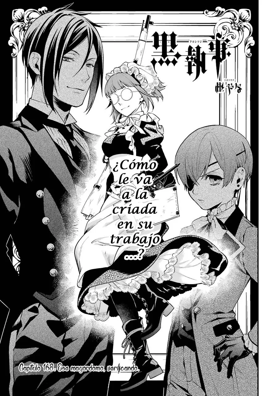 Black Butler capítulo 168, página 3