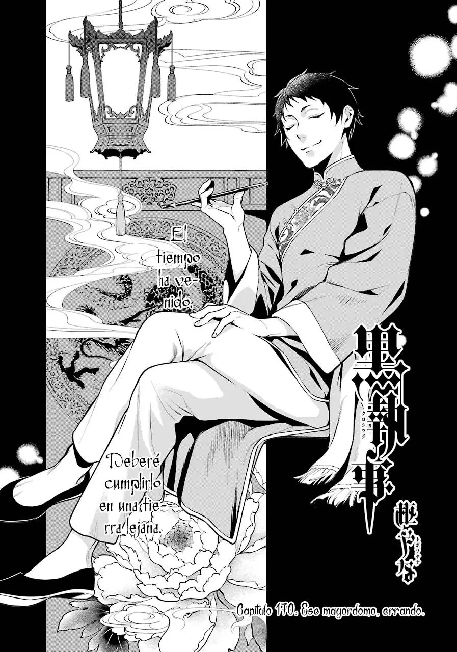 Black Butler capítulo 170, página 3