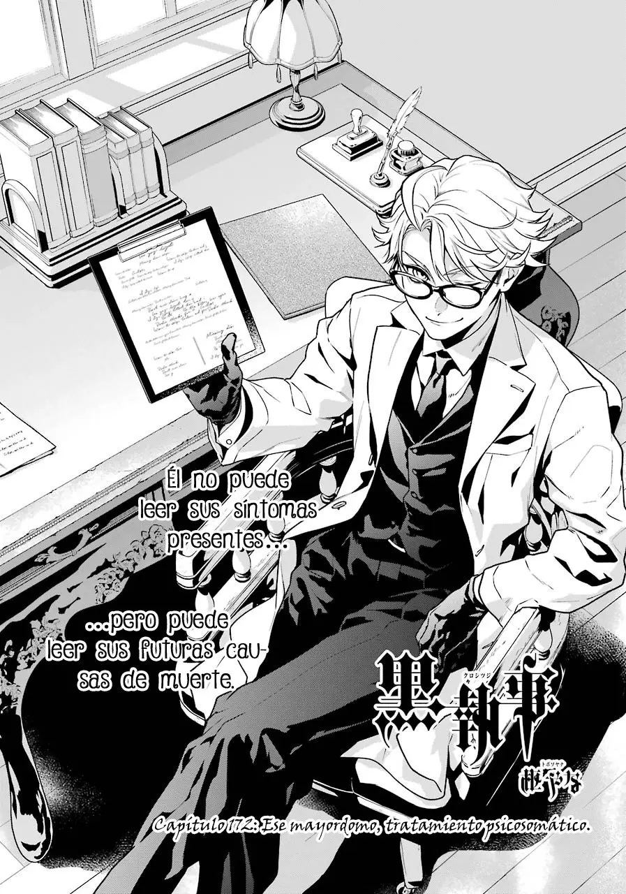 Black Butler capítulo 172, página 3