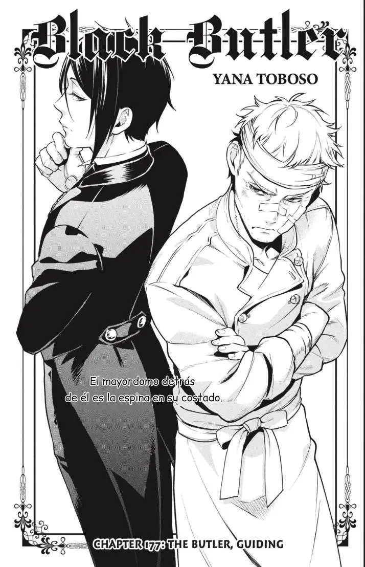 Black Butler capítulo 177, página 1