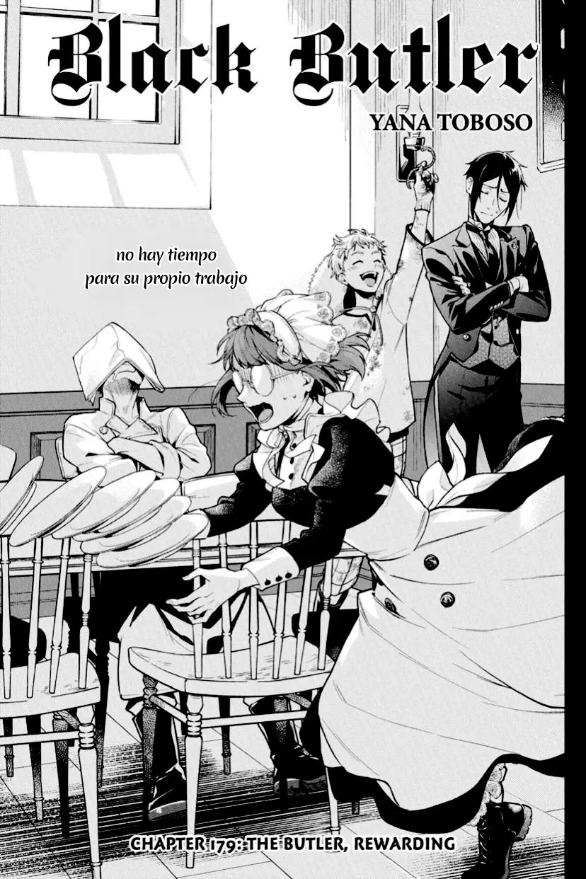 Black Butler capítulo 179, página 1