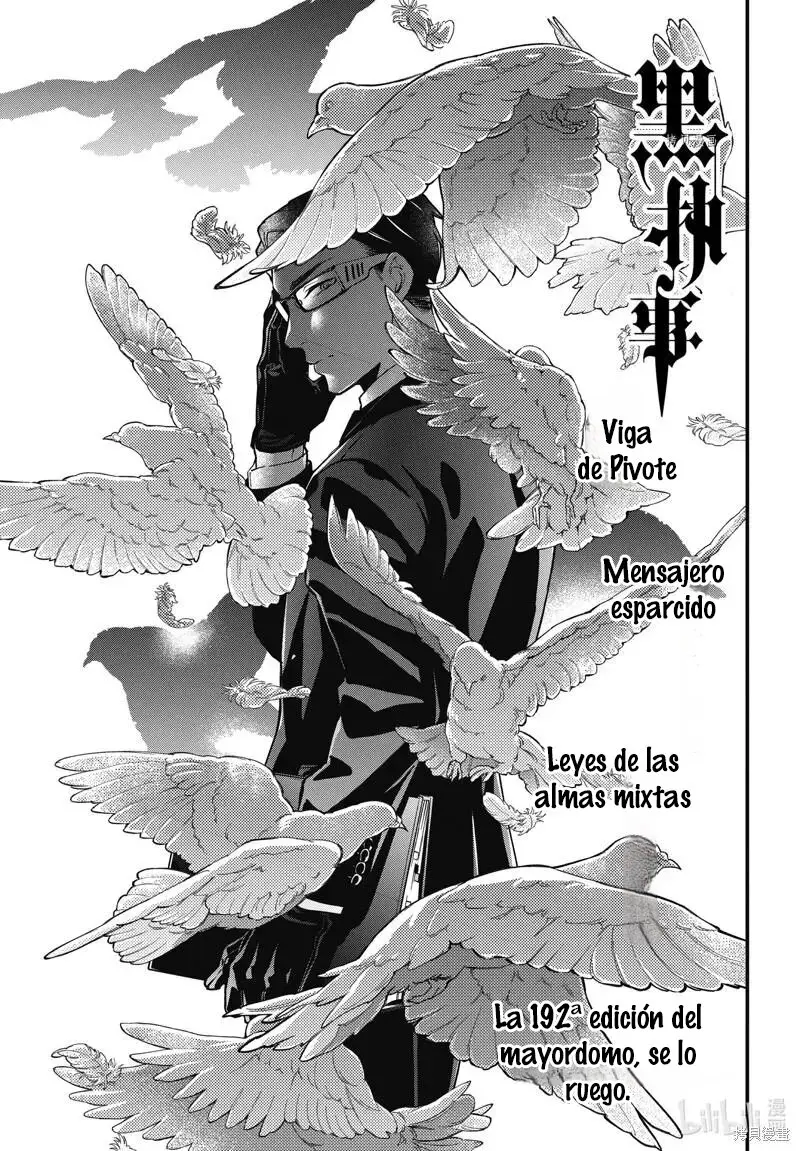 Black Butler capítulo 192, página 2