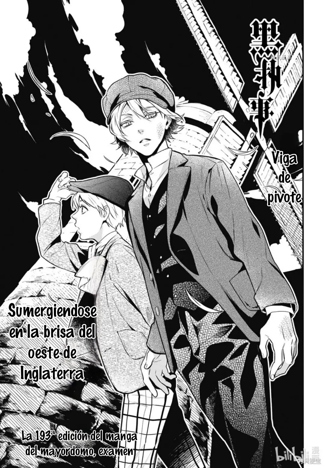 Black Butler capítulo 193, página 2