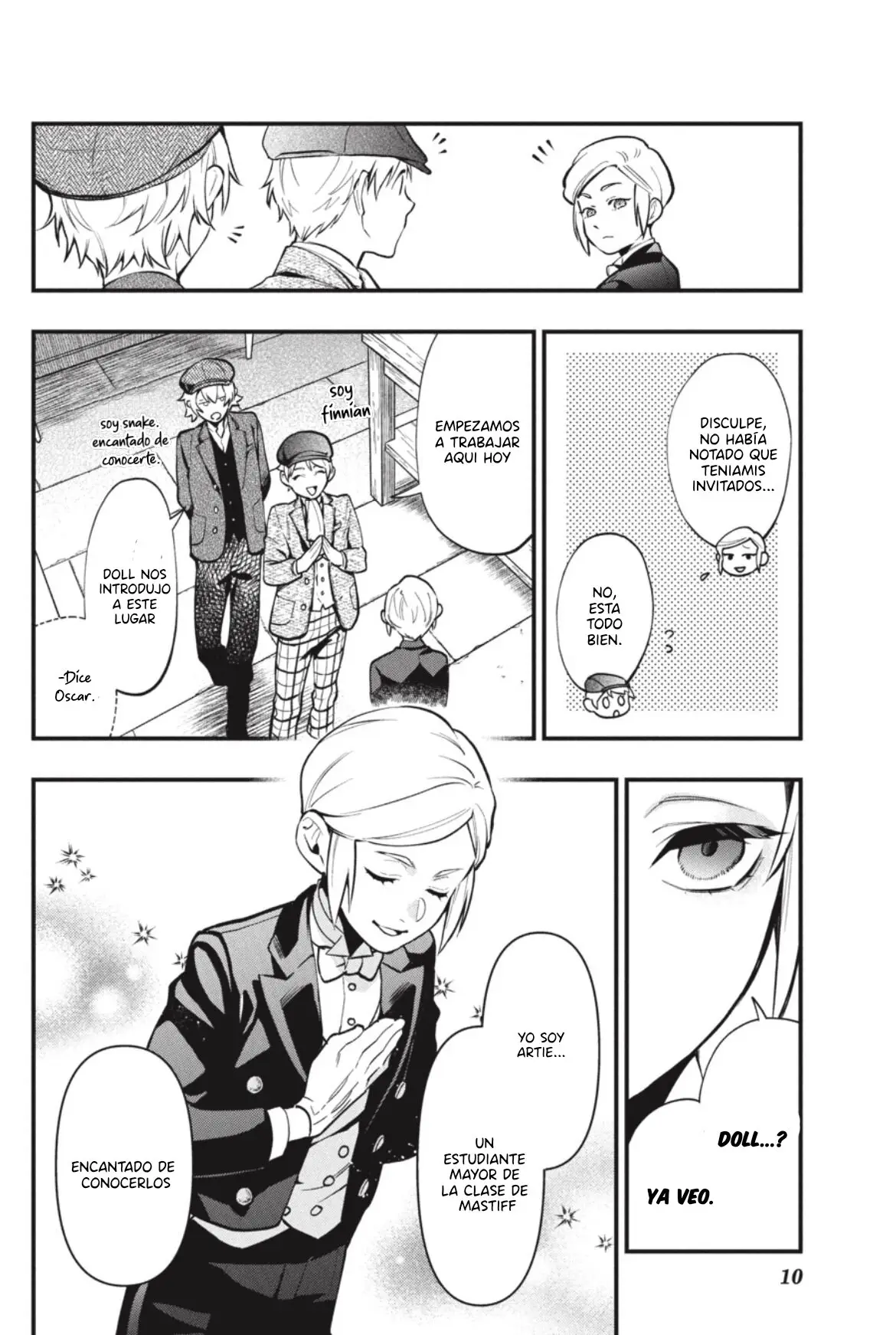 Black Butler capítulo 197, página 10