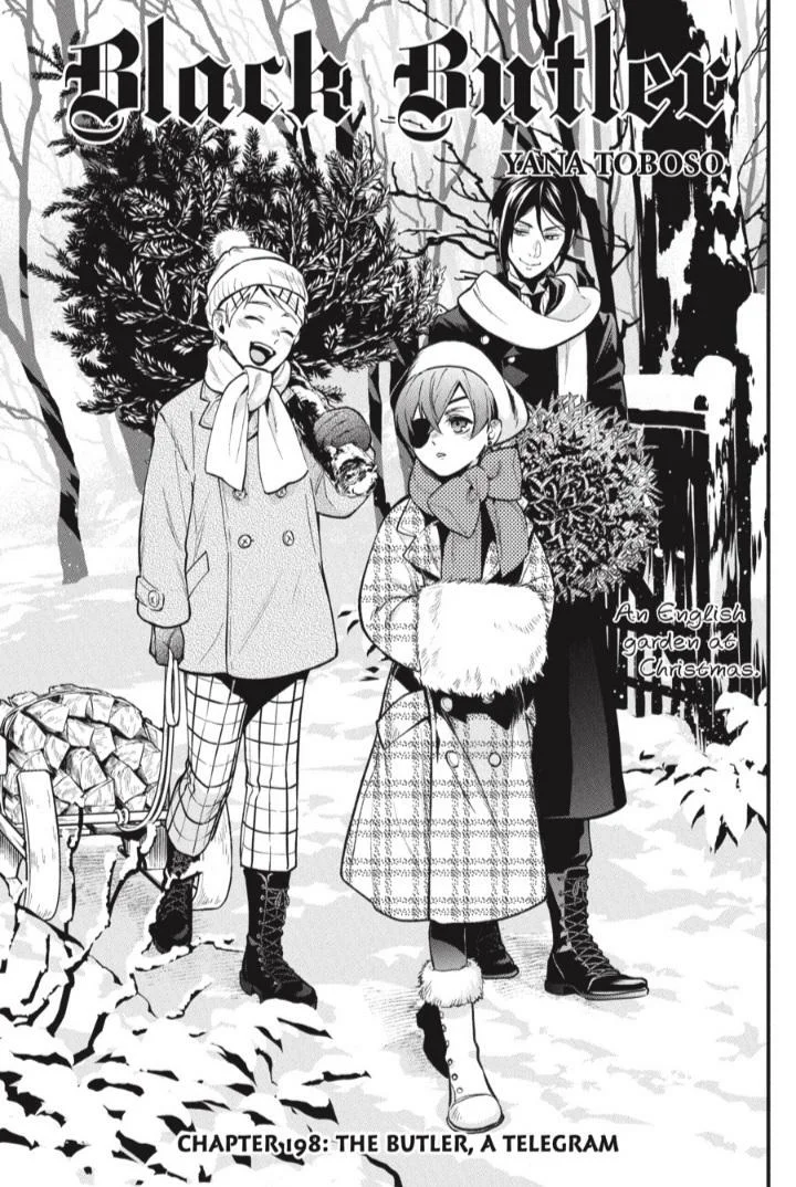 Black Butler capítulo 198, página 3