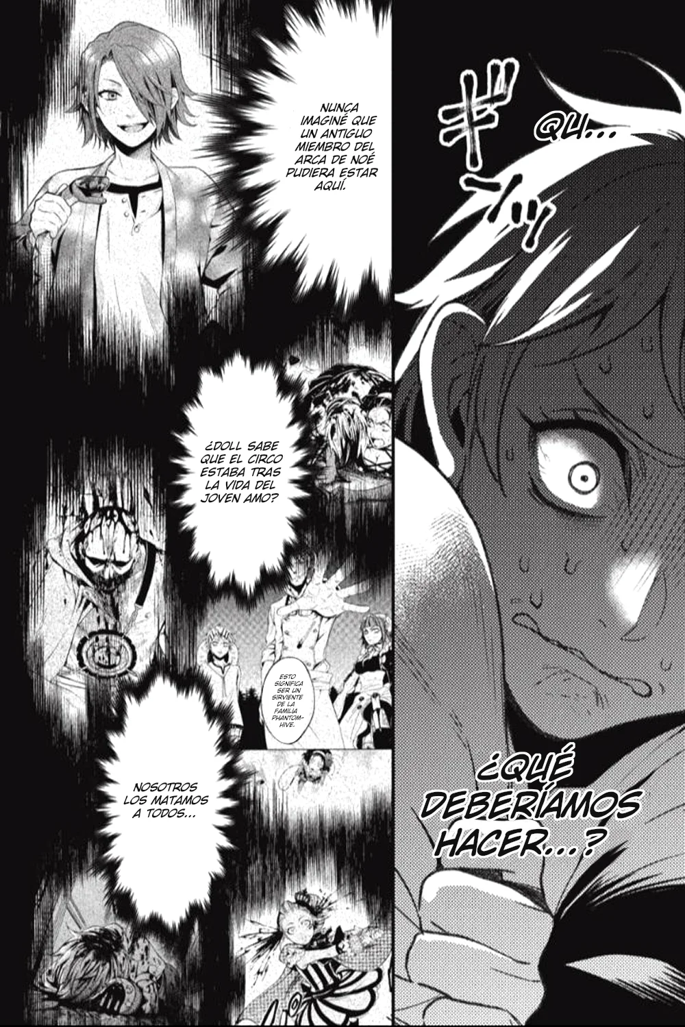 Black Butler capítulo 198, página 16