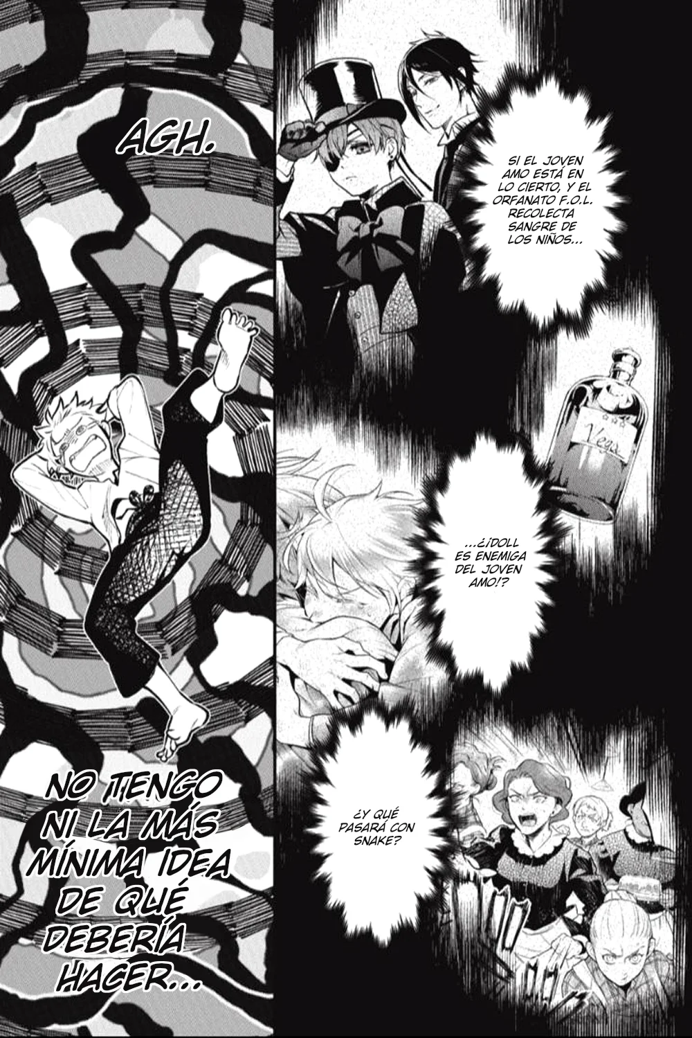 Black Butler capítulo 198, página 17