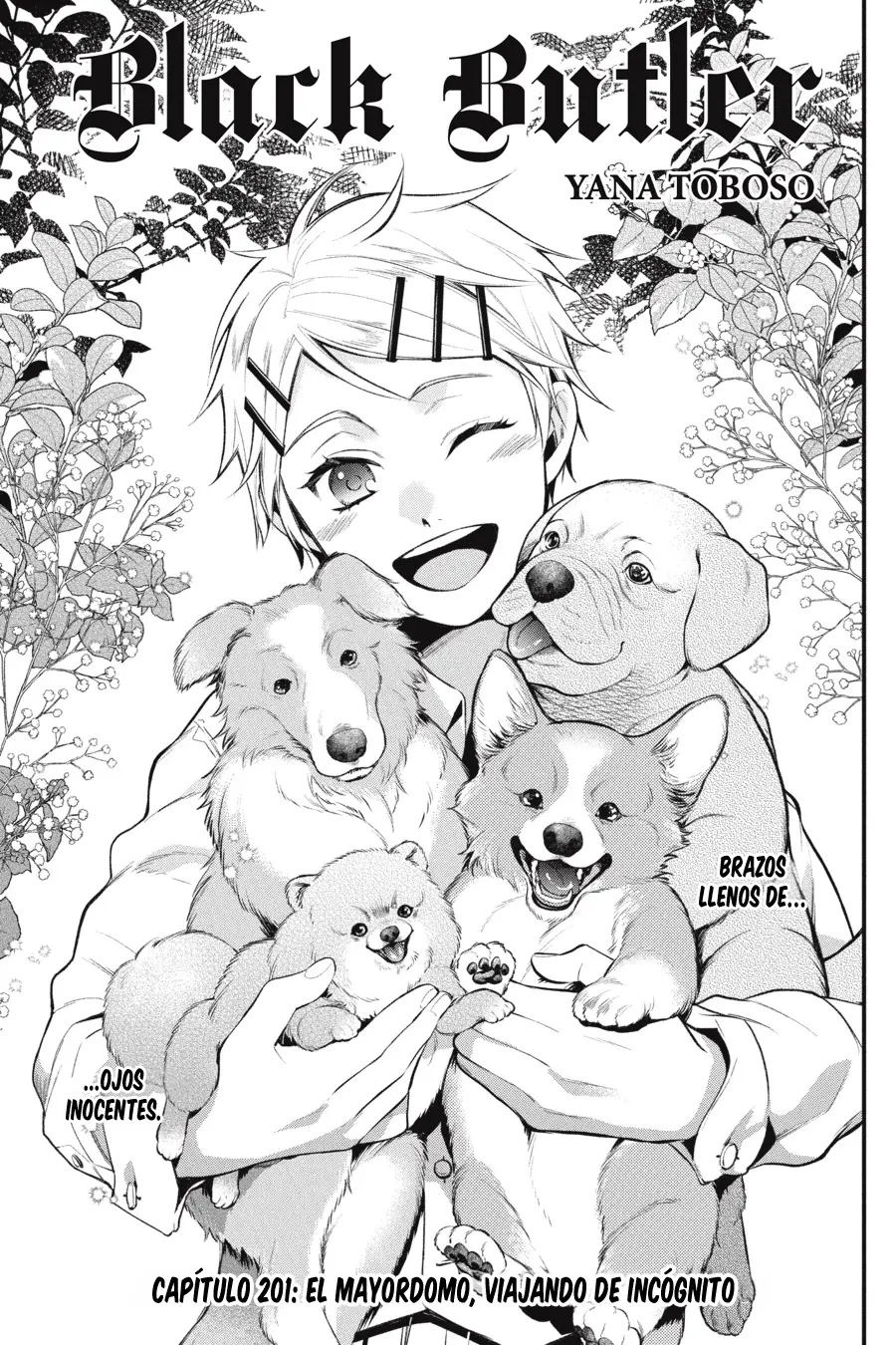 Black Butler capítulo 201, página 2