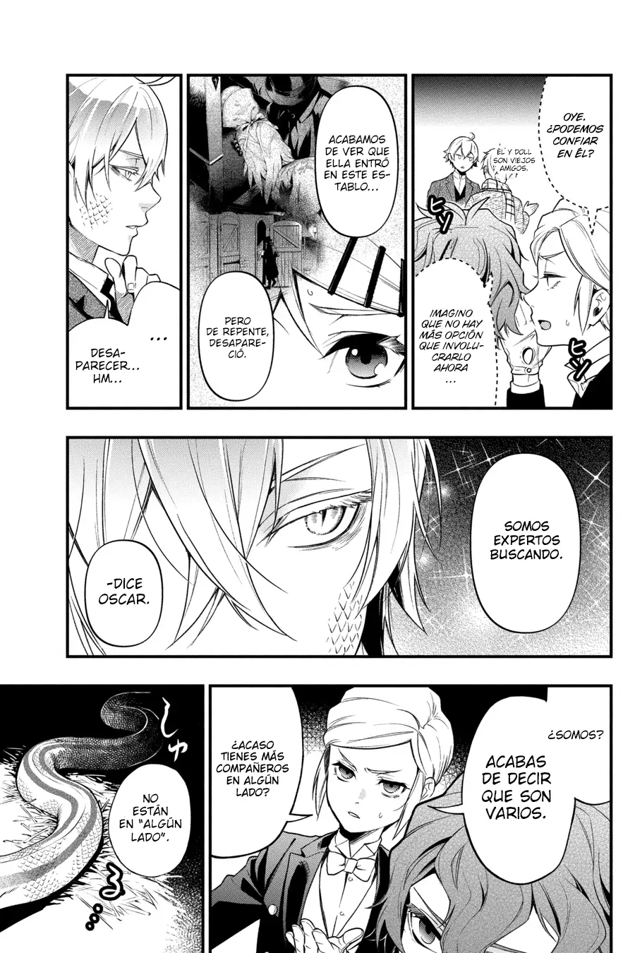 Black Butler capítulo 202, página 6