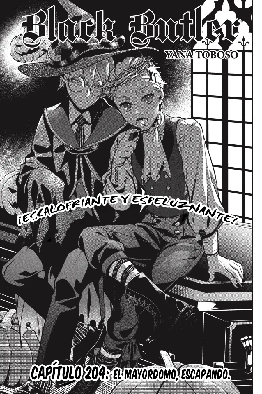 Black Butler capítulo 204, página 2