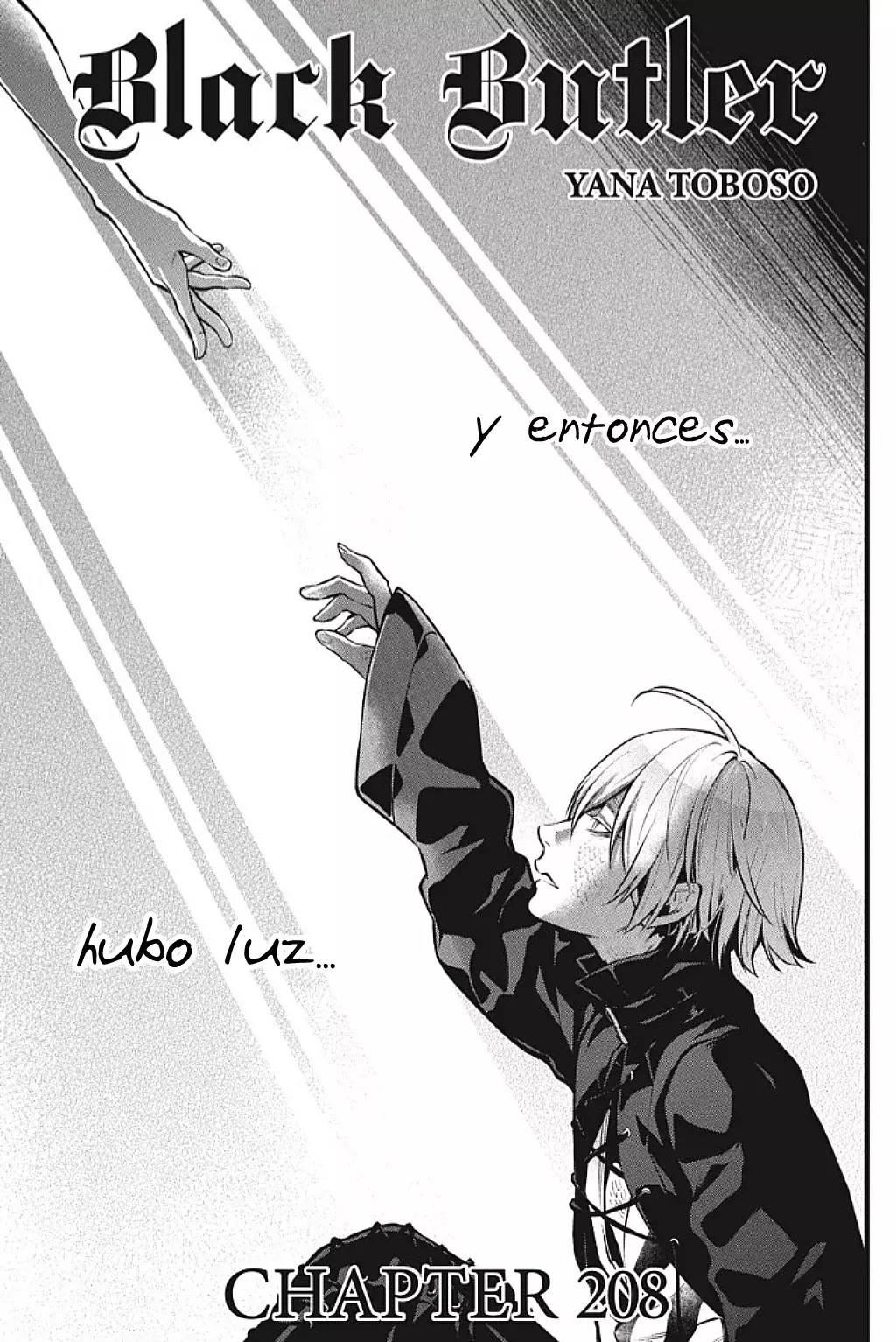 Black Butler capítulo 208, página 2