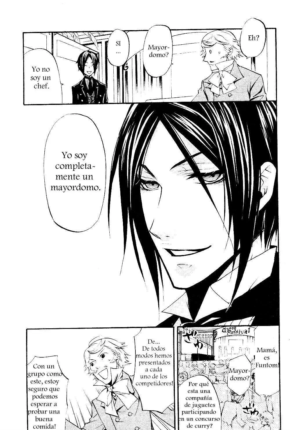 Black Butler capítulo 21, página 18