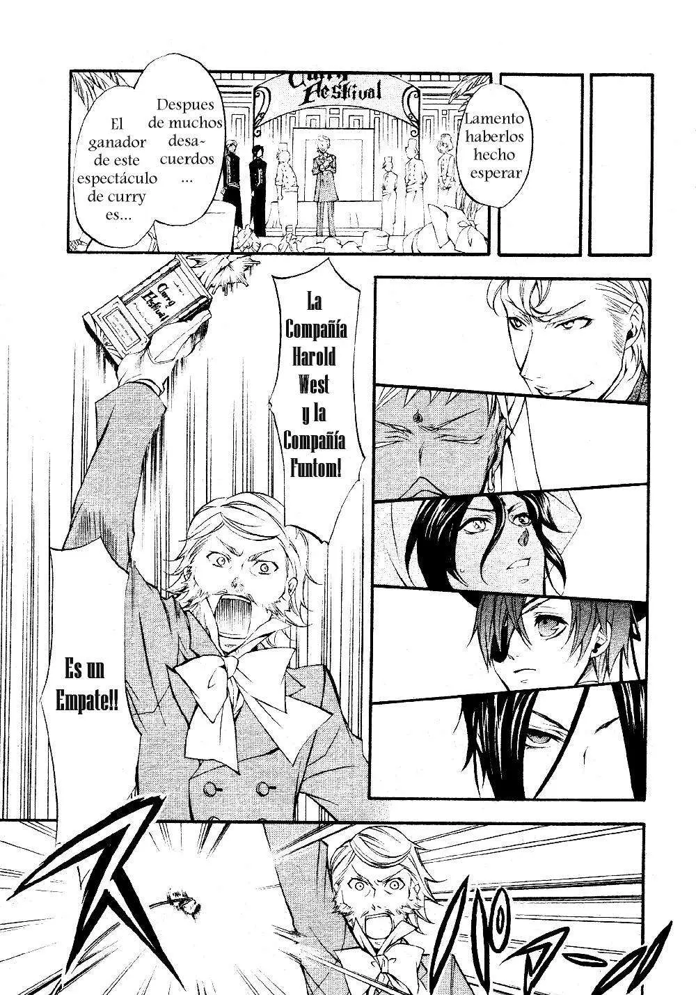 Black Butler capítulo 21, página 40
