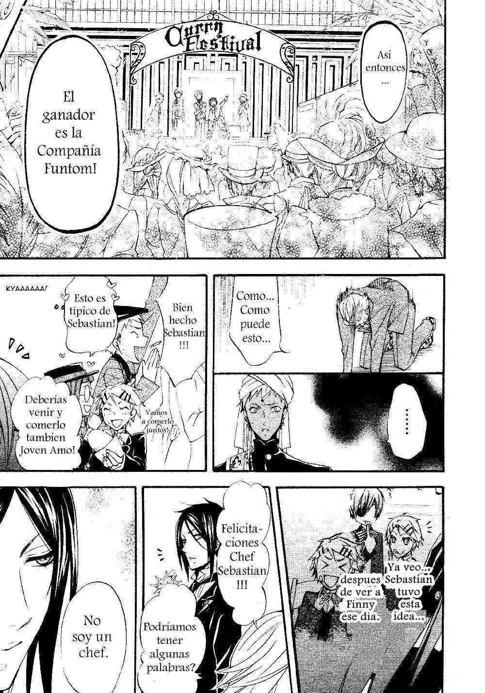 Black Butler capítulo 21, página 48