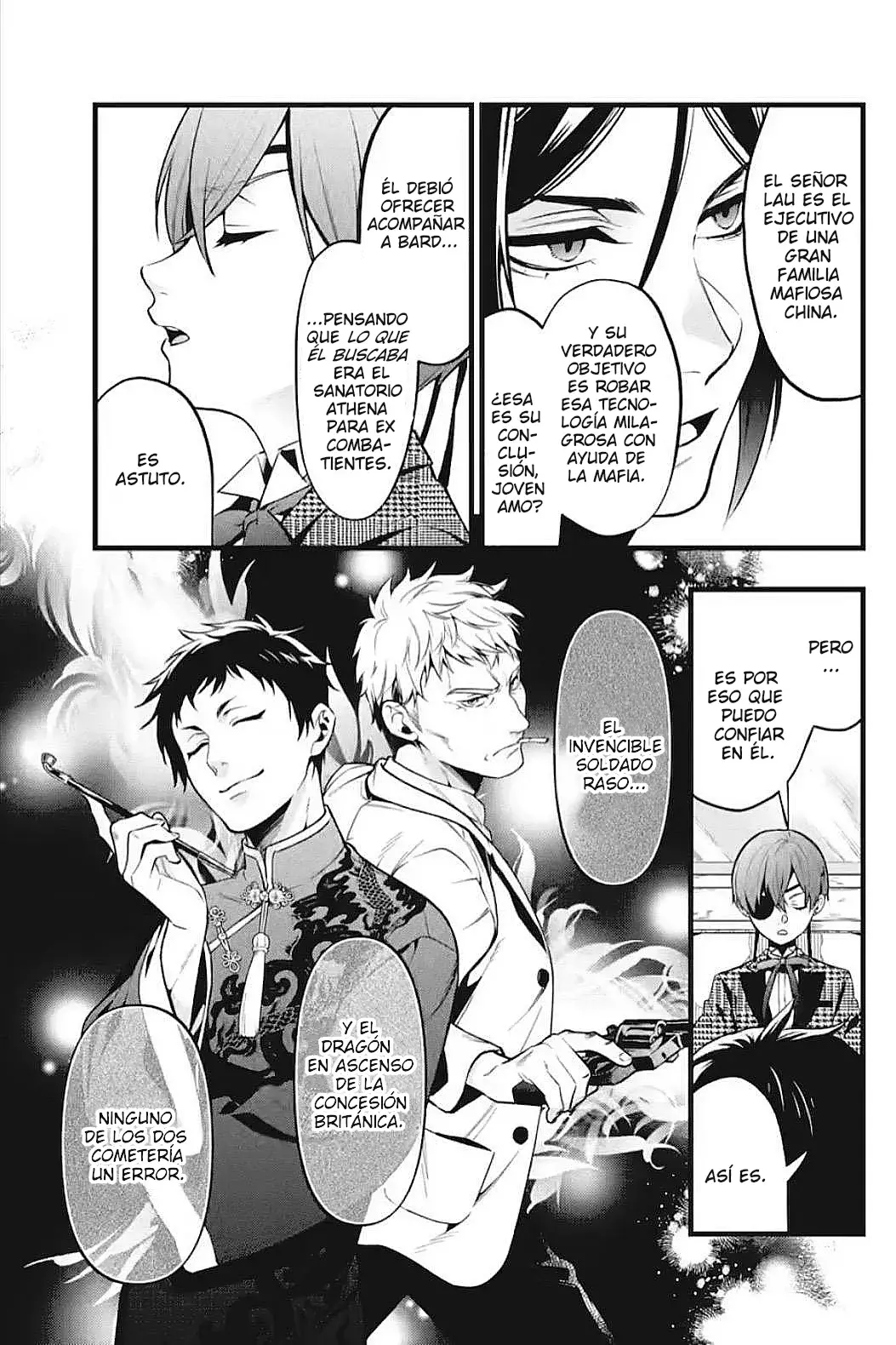 Black Butler capítulo 212, página 10
