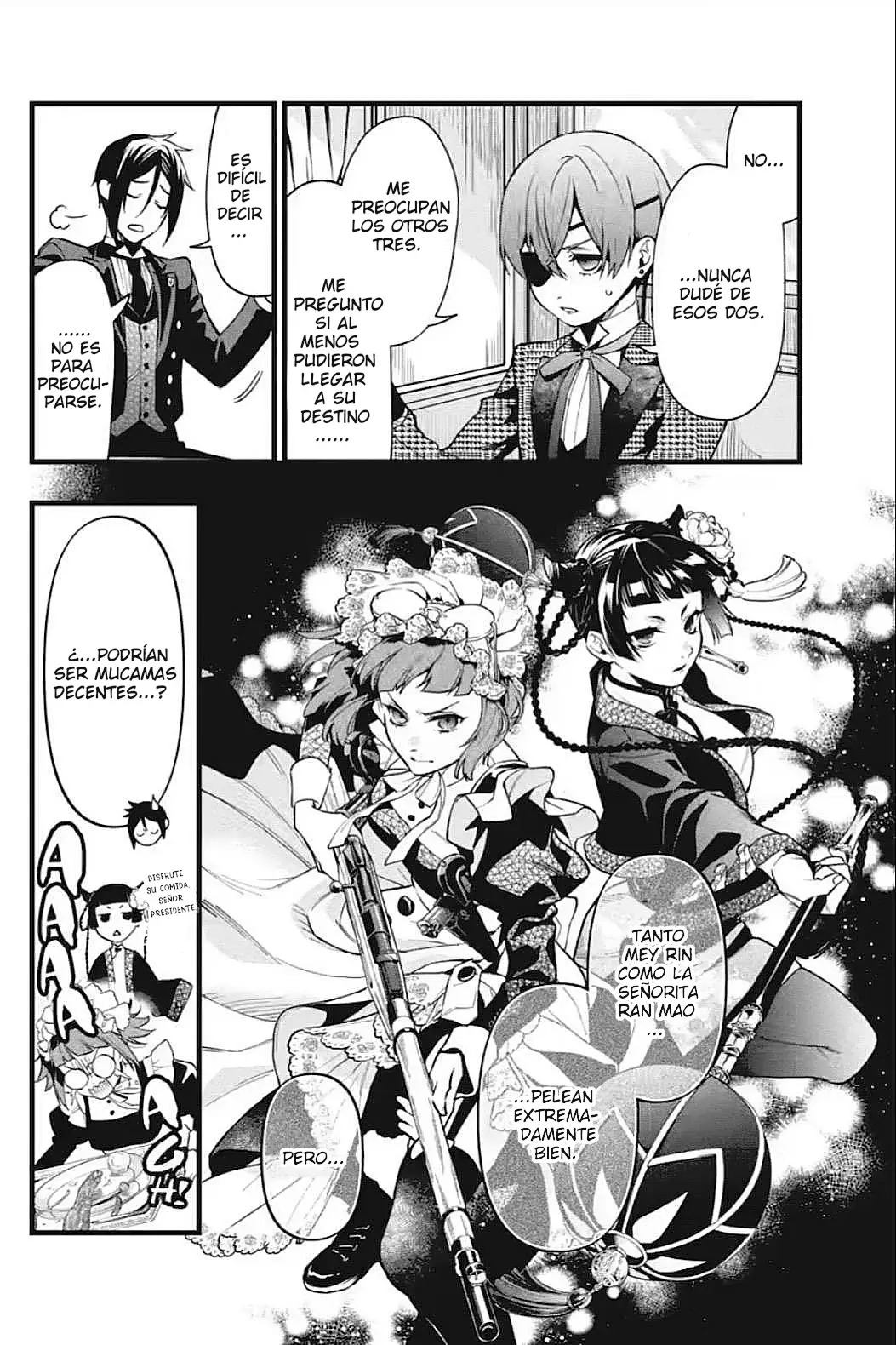 Black Butler capítulo 212, página 11