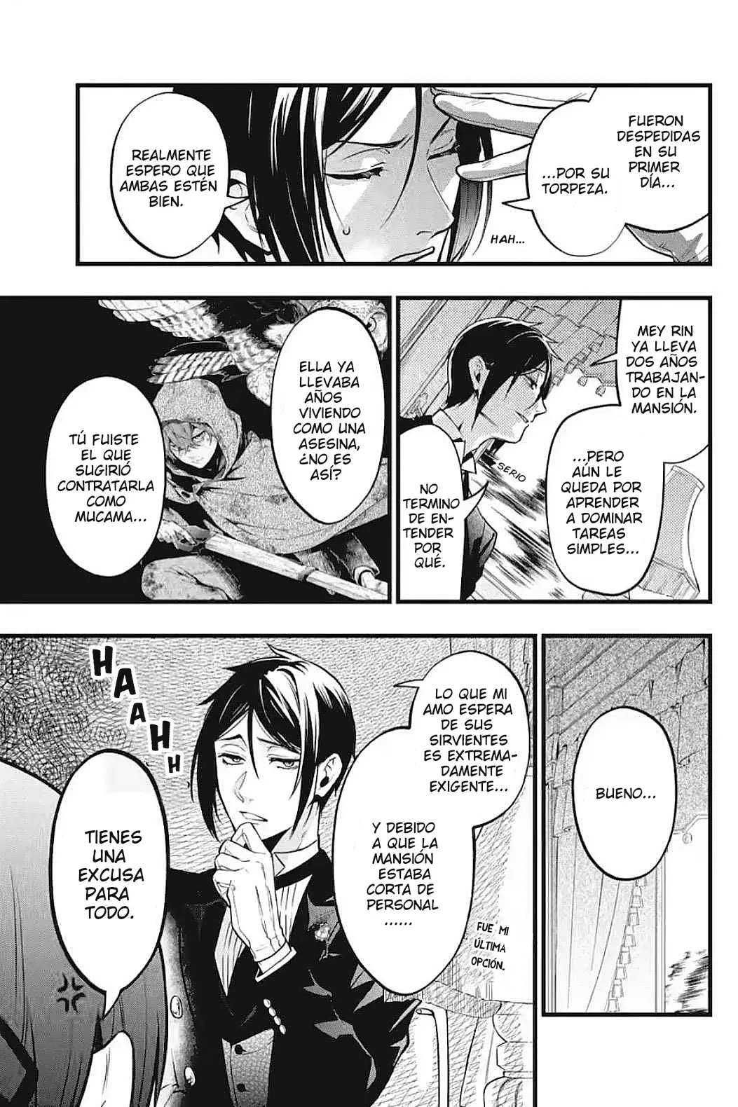 Black Butler capítulo 212, página 12