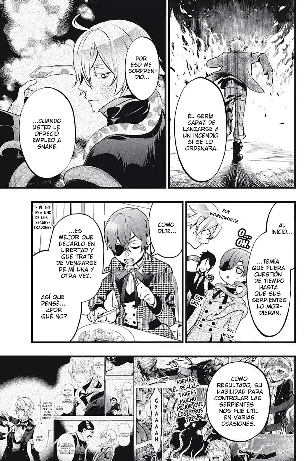 Black Butler capítulo 212, página 14