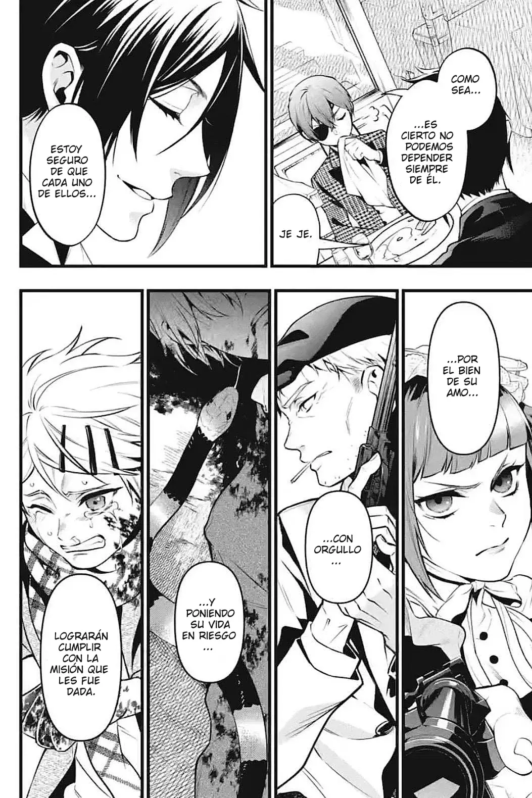 Black Butler capítulo 212, página 15