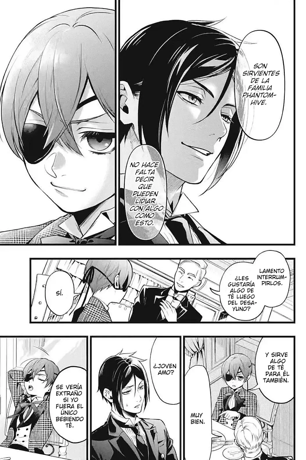 Black Butler capítulo 212, página 16