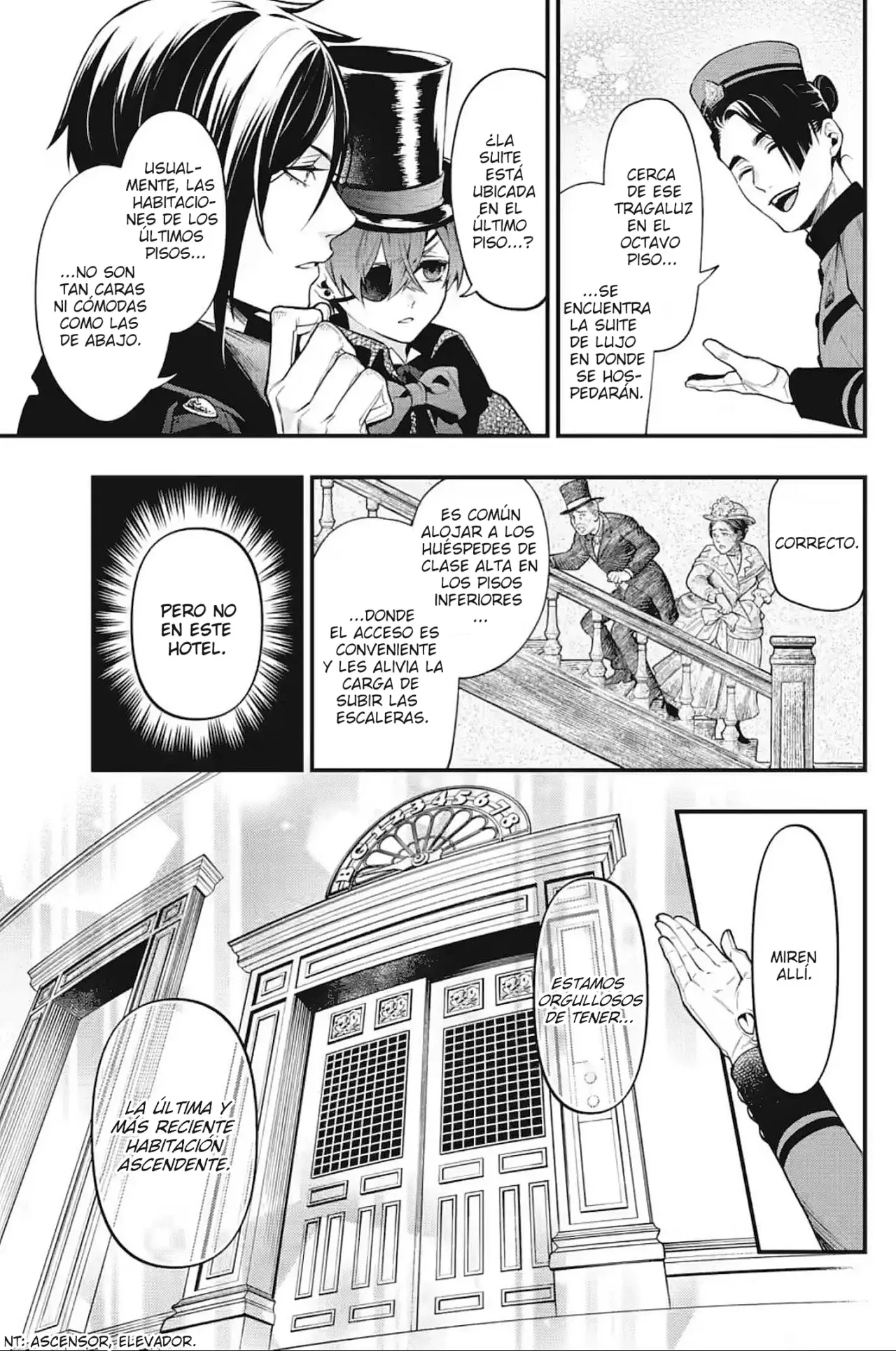 Black Butler capítulo 214, página 9