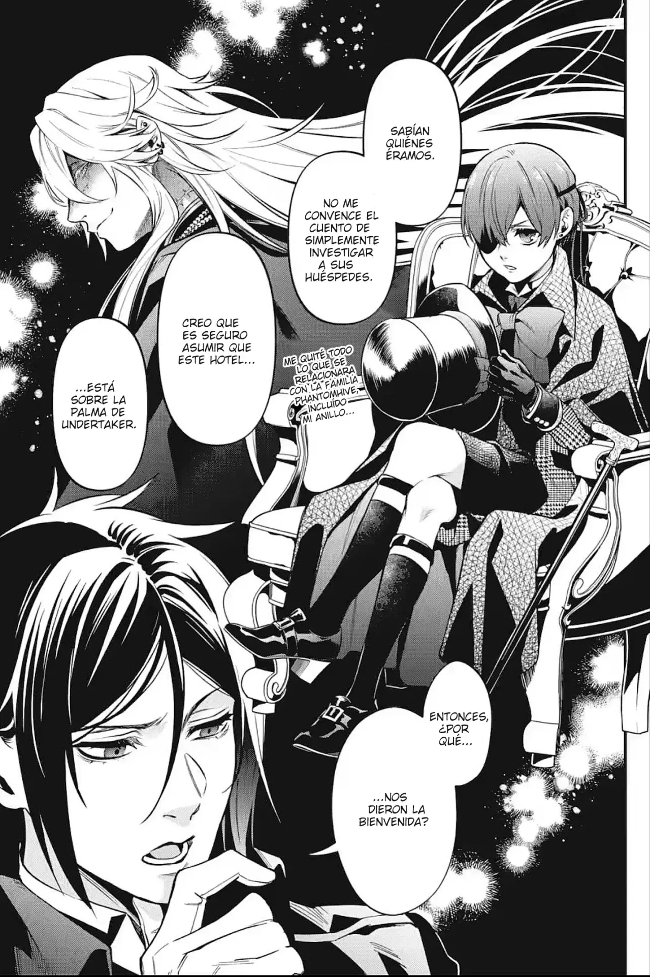 Black Butler capítulo 214, página 17