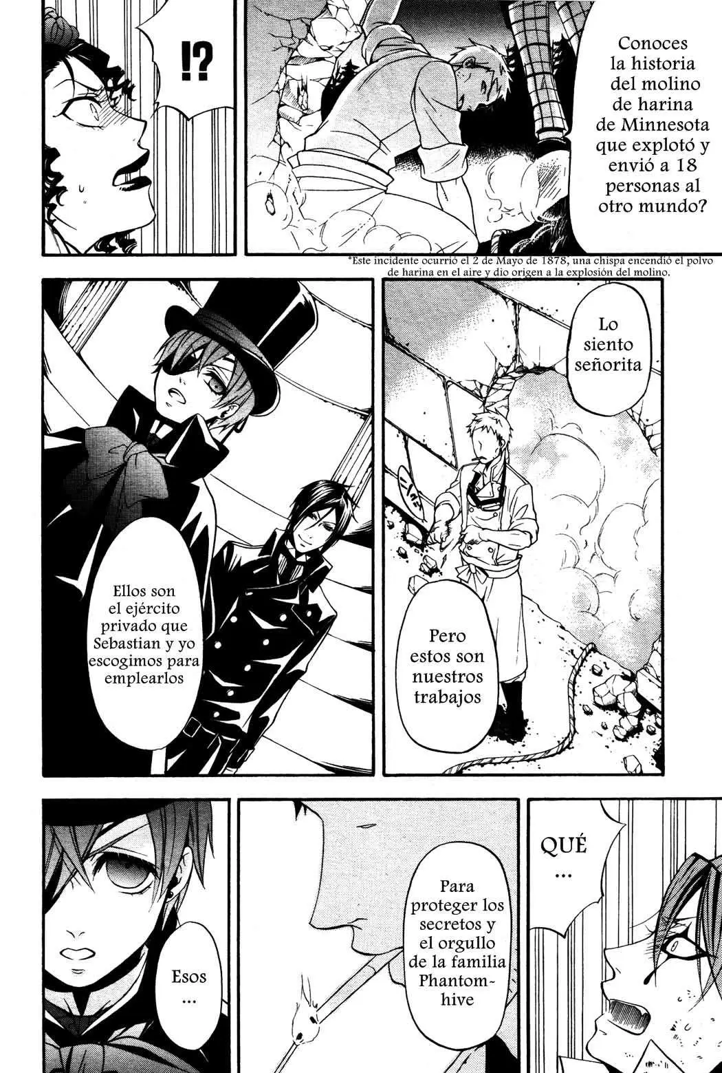 Black Butler capítulo 33, página 40