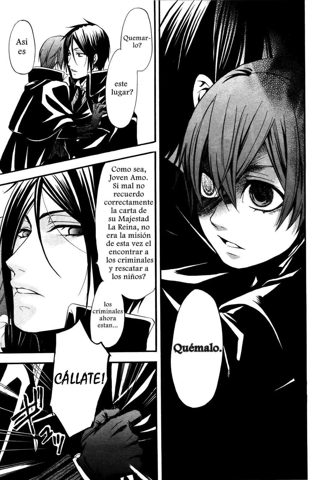Black Butler capítulo 34, página 21