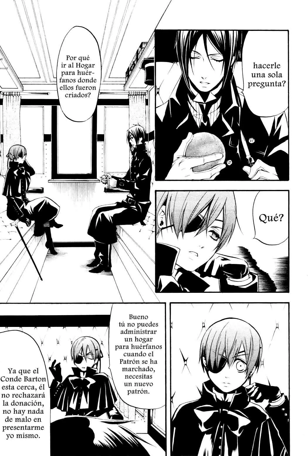 Black Butler capítulo 36, página 11