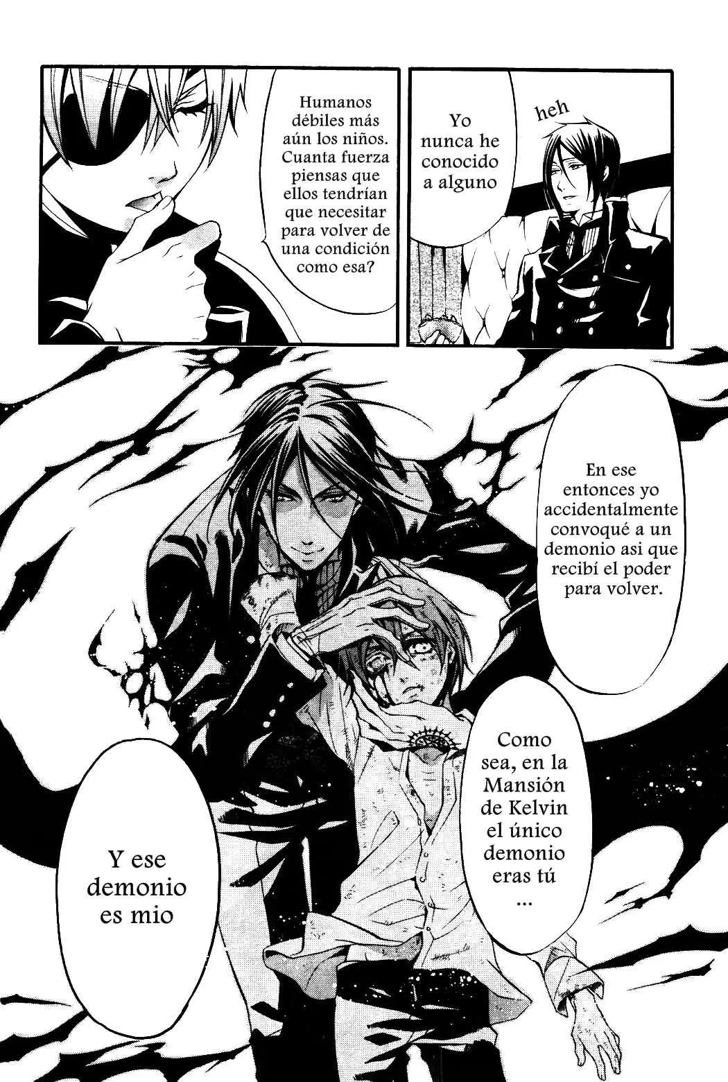 Black Butler capítulo 36, página 14