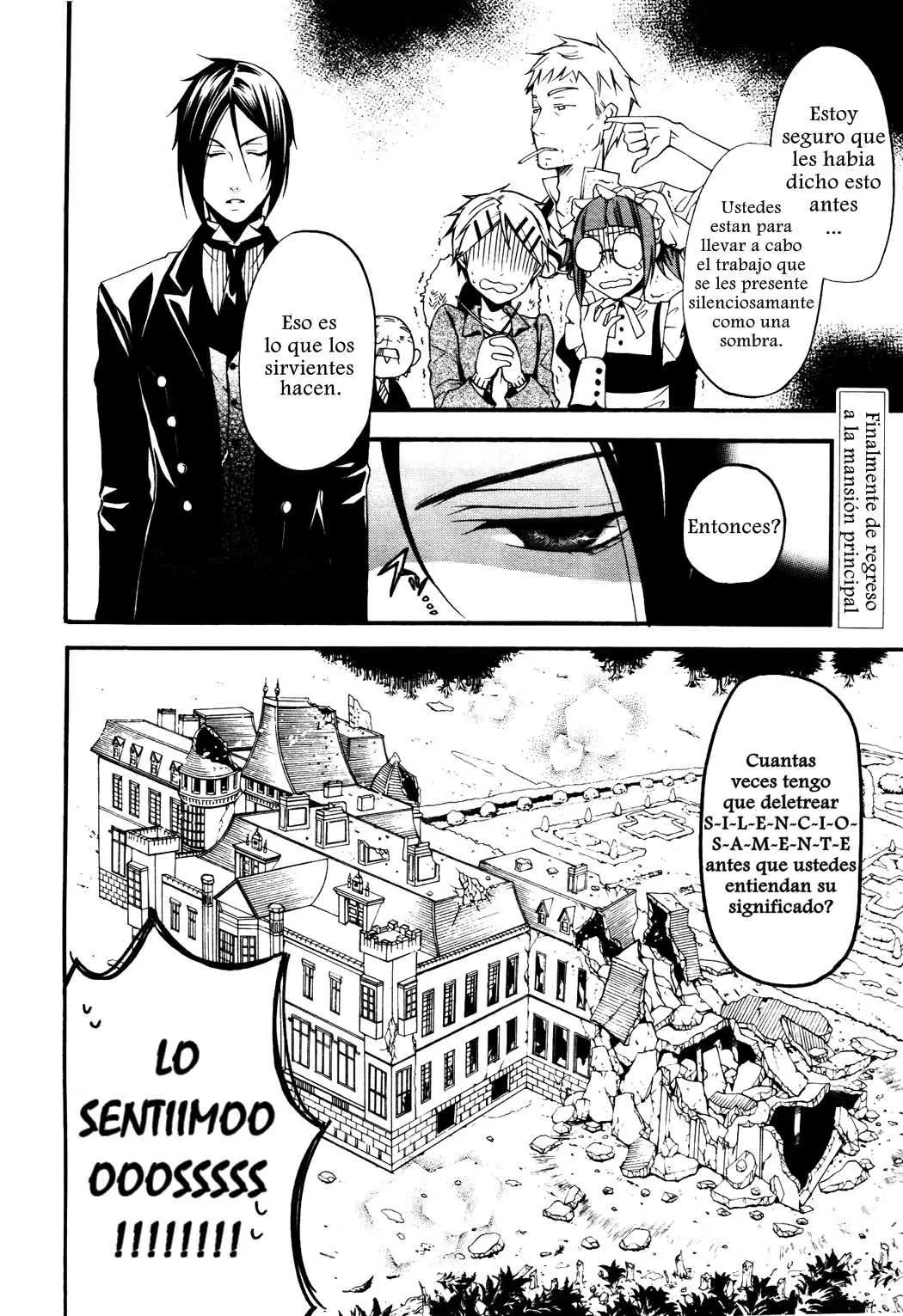 Black Butler capítulo 37, página 4