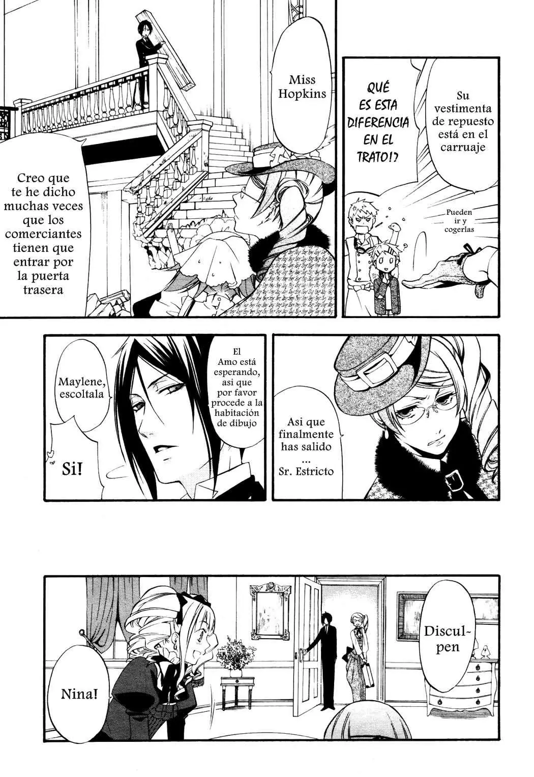 Black Butler capítulo 37, página 11