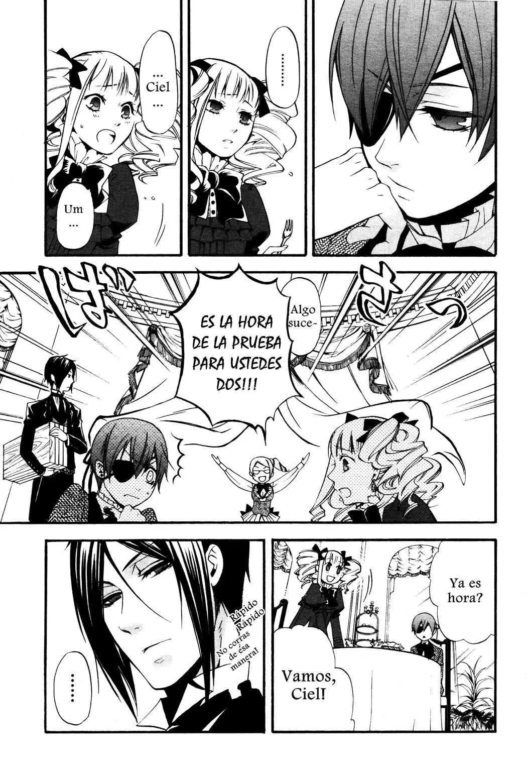 Black Butler capítulo 37, página 21