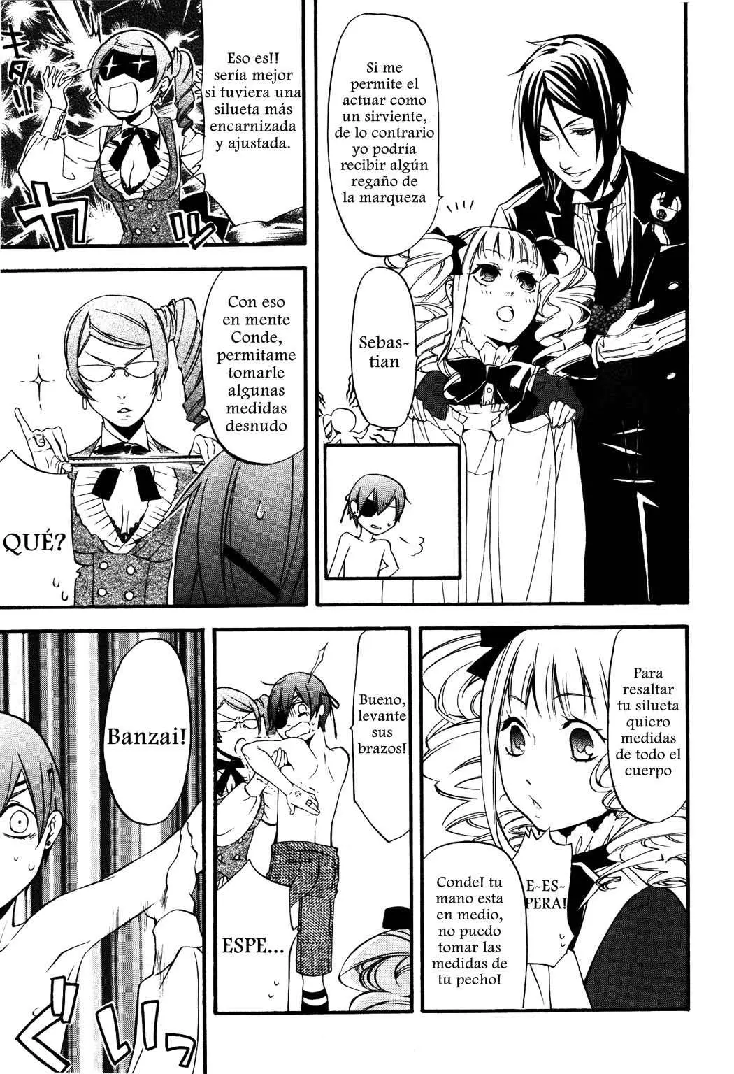 Black Butler capítulo 37, página 25