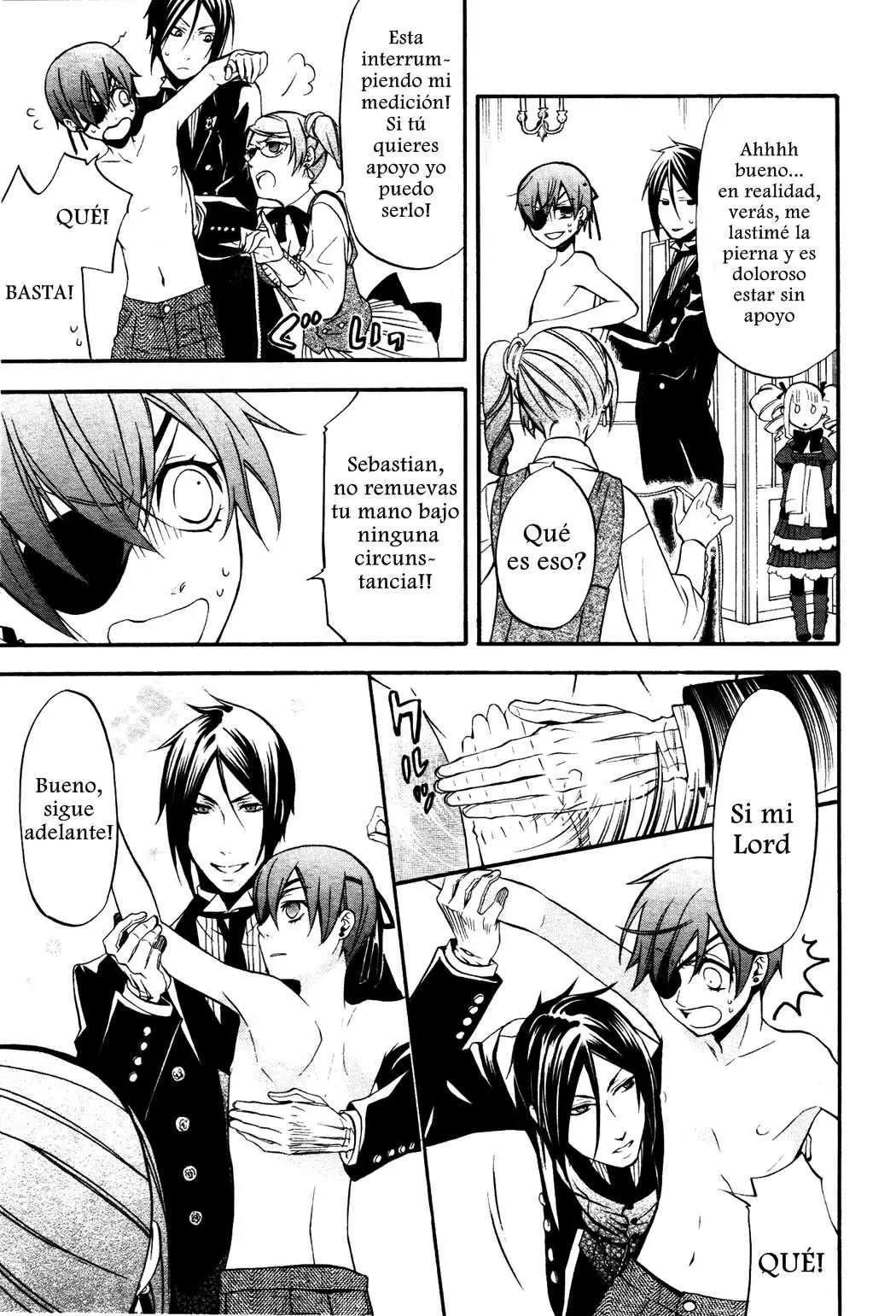 Black Butler capítulo 37, página 27