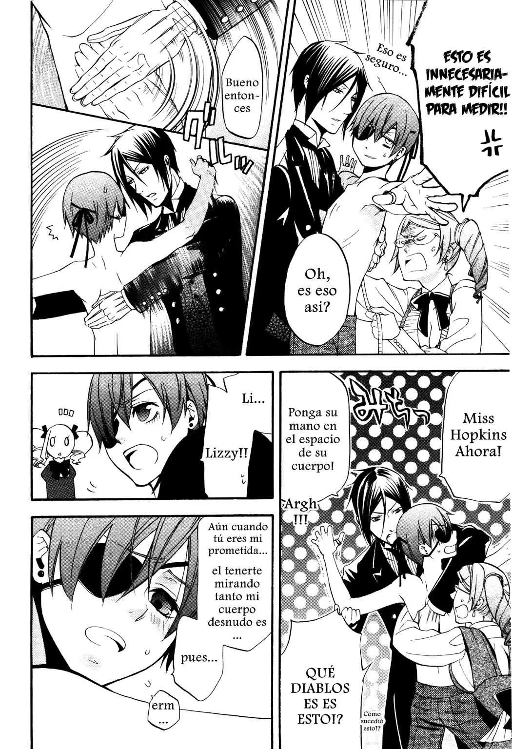 Black Butler capítulo 37, página 28