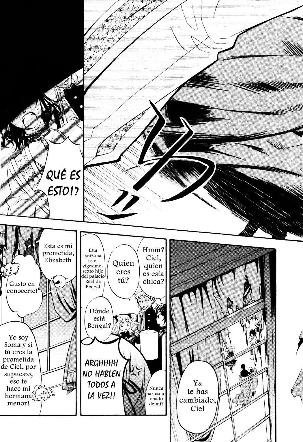 Black Butler capítulo 37, página 31