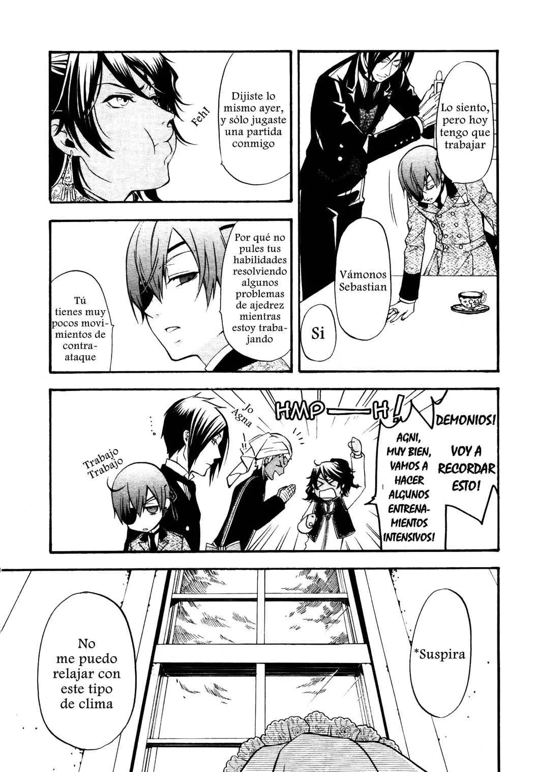Black Butler capítulo 38, página 7