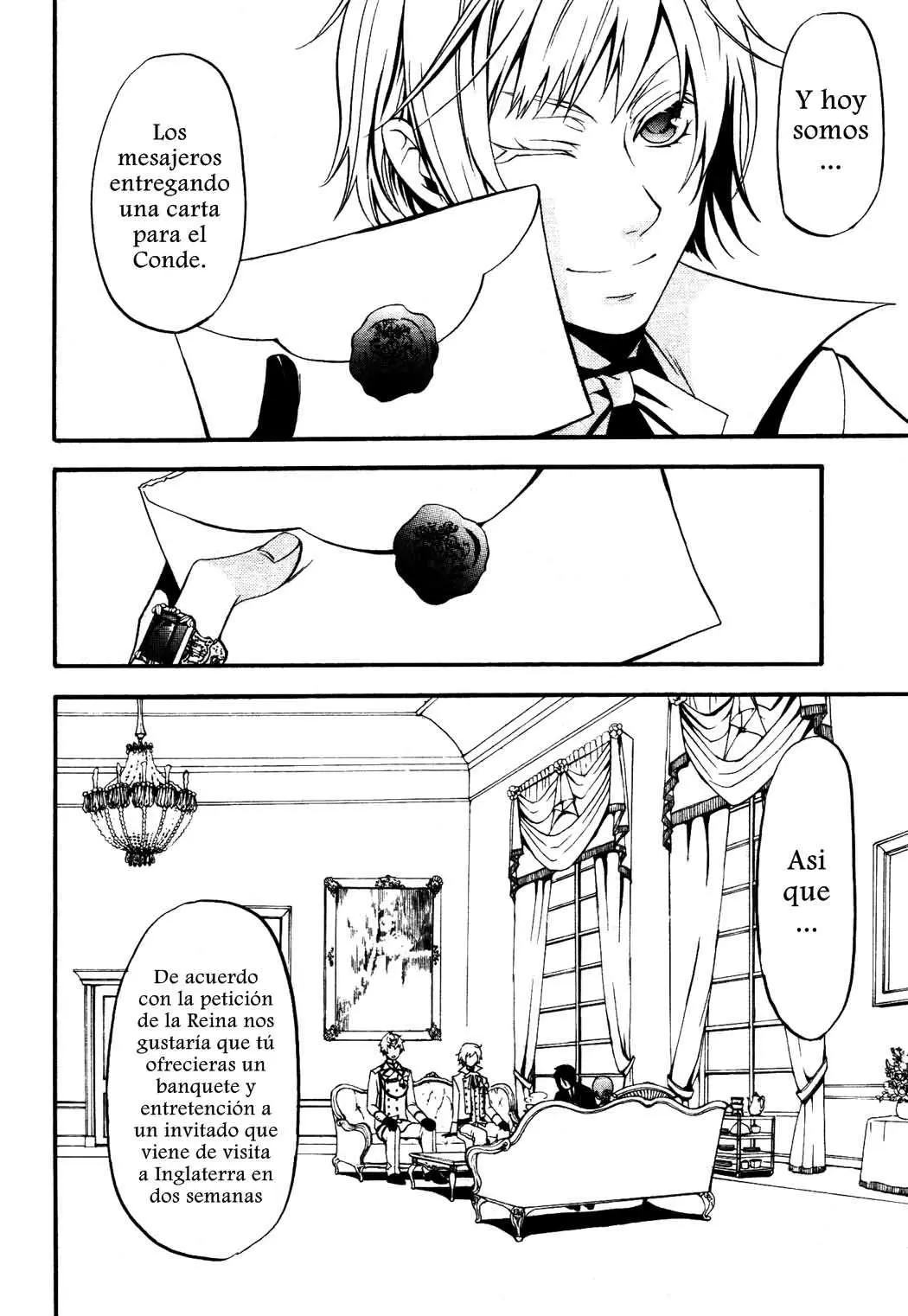 Black Butler capítulo 38, página 17