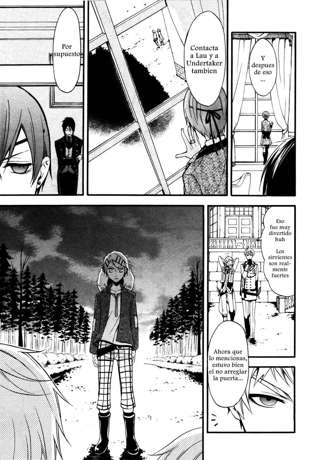 Black Butler capítulo 38, página 22